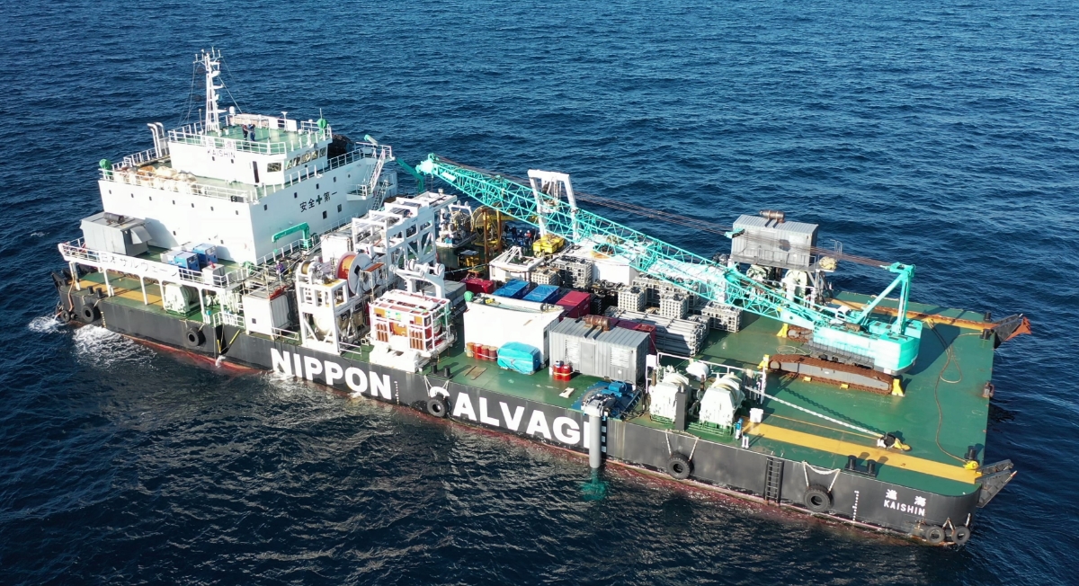 Multipurpose work barge KAISHIN