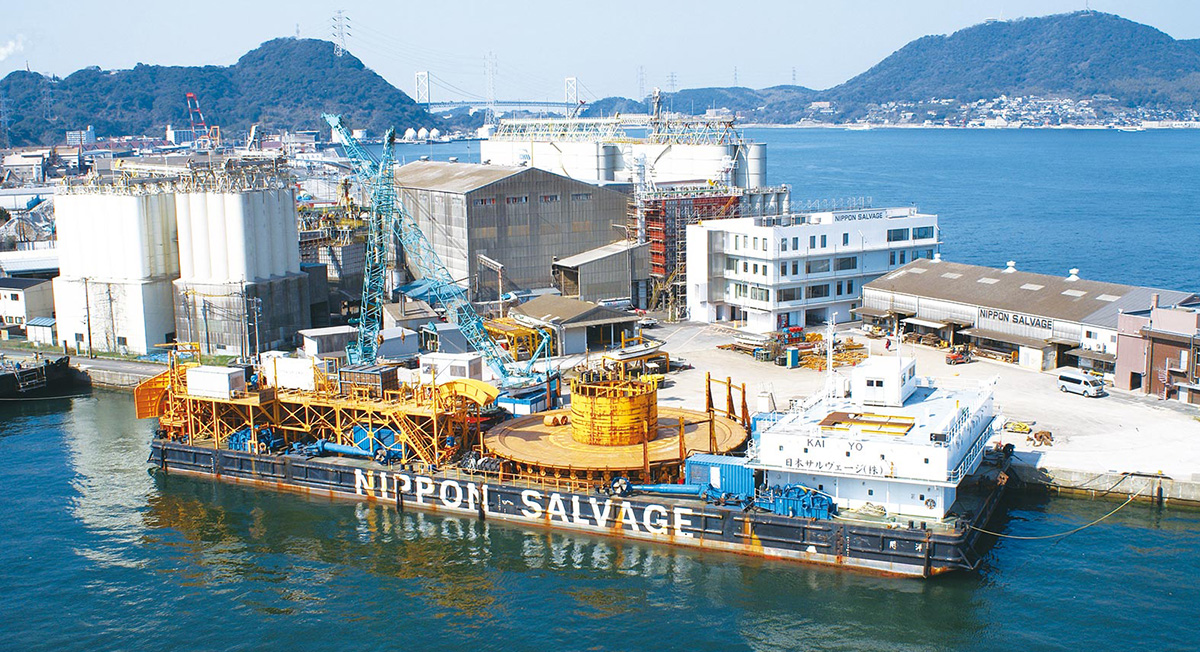 Multipurpose work barge KAIYO